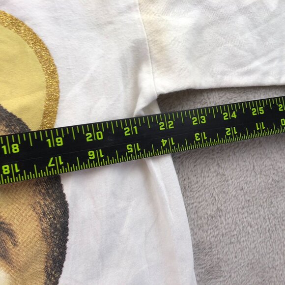 Obama Yes We Can T-Shirt Mens XL Broadway White Graphic Tee Vintage Patriotic - Picture 5 of 13